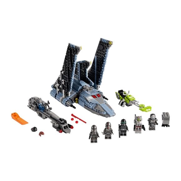 Star Wars Lego The Bad Batch: Lanzadera de Ataque Edades 9+ # 75314 Artículo 969 Piezas | DFM-523819